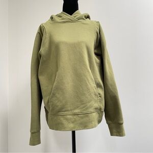 Lululemon Green Pullover Hoodie Women’s 12 Athleisure Lounge Sweatshirt